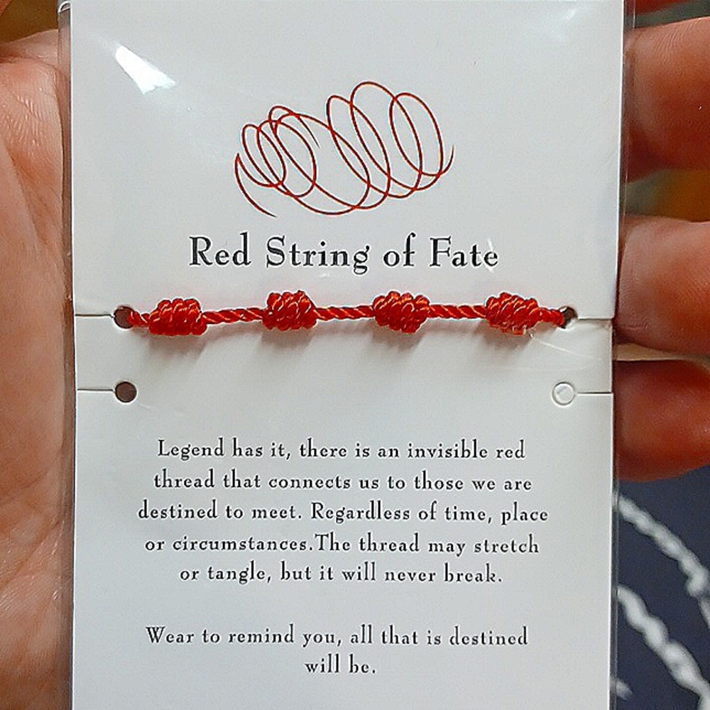 Red String of Fate bracelet Adjustable new women's jewelry Gifts  NWT